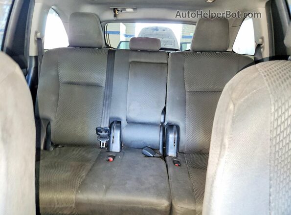 5TDBZRFH1KS735795 2019 TOYOTA HIGHLANDER Gray Vista de los asientos traseros