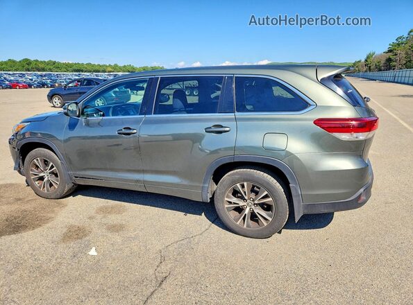 5TDBZRFH2HS419881 2017 TOYOTA HIGHLANDER Green Rear left
