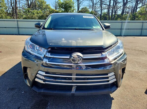 5TDBZRFH2HS419881 2017 TOYOTA HIGHLANDER Green Front view