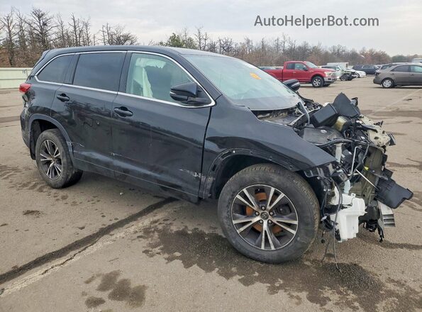 5TDBZRFH6HS474267 2017 TOYOTA HIGHLANDER Black წინა მარჯვენა