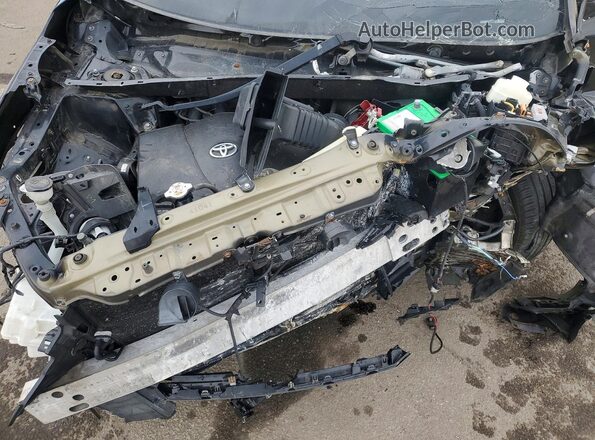 5TDBZRFH6HS474267 2017 TOYOTA HIGHLANDER Black ძრავის განყოფილების ხედი