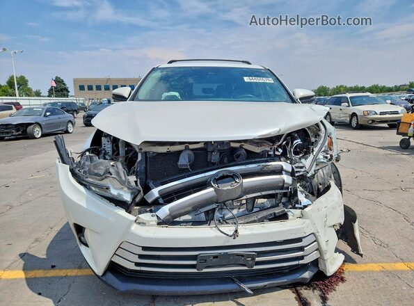 5TDBZRFH8JS800494 2018 TOYOTA HIGHLANDER White Vista frontal