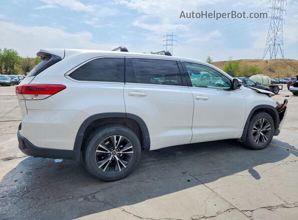 5TDBZRFH8JS800494 2018 TOYOTA HIGHLANDER White Trasero derecho