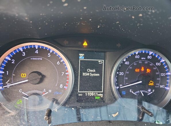 5TDBZRFH8KS966077 2019 TOYOTA HIGHLANDER Серый Вид щитка приборов