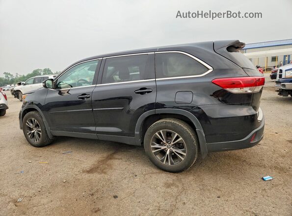 5TDBZRFH9KS935940 2019 TOYOTA HIGHLANDER Black Tył lewy