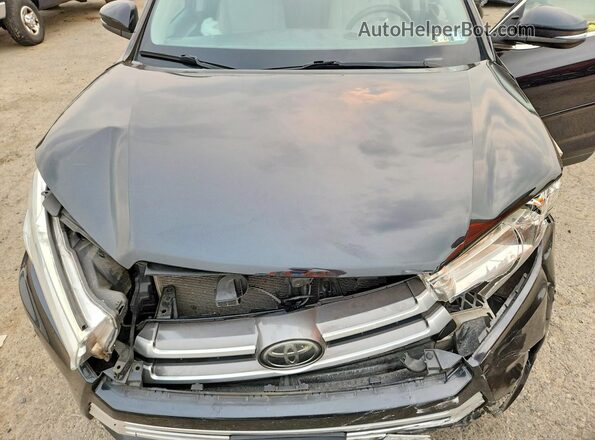 5TDBZRFH9KS935940 2019 TOYOTA HIGHLANDER Black Widok komory silnika