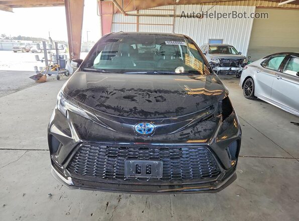5TDCSKFC0SS173893 2025 TOYOTA SIENNA Black Вид спереду