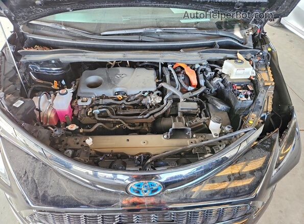 5TDCSKFC0SS173893 2025 TOYOTA SIENNA Black Вид підкапотного простору