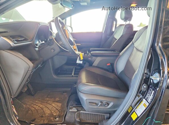 5TDCSKFC0SS173893 2025 TOYOTA SIENNA Black Вид салону спереду