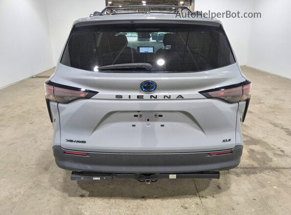 5TDCSKFC9SS176307 2025 TOYOTA SIENNA Серый Вид сзади