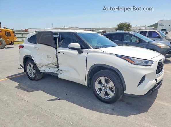 5TDCZRAH8LS013866 2020 TOYOTA HIGHLANDER White Առջևի աջ