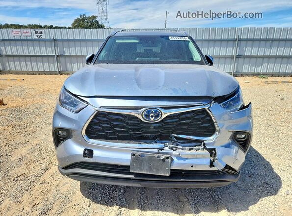 5TDDBRCH9MS039092 2021 TOYOTA HIGHLANDER Blue Vista frontal