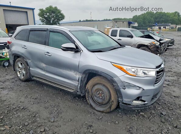 5TDDKRFH3GS237828 2016 TOYOTA HIGHLANDER Silver Przód prawy