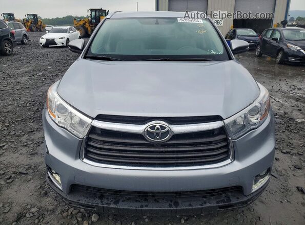 5TDDKRFH3GS237828 2016 TOYOTA HIGHLANDER Silver Widok z przodu