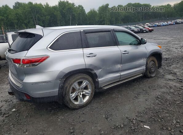 5TDDKRFH3GS237828 2016 TOYOTA HIGHLANDER Silver Tył prawy