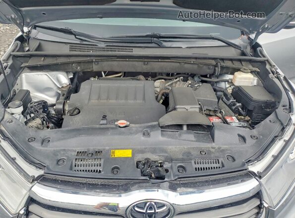 5TDDKRFH3GS237828 2016 TOYOTA HIGHLANDER Silver Widok komory silnika