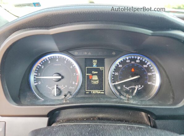 5TDDKRFH5GS296685 2016 TOYOTA HIGHLANDER Silver Vista del cuadro de instrumentos