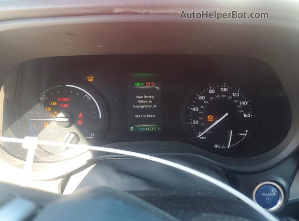 5TDDRKEC8MS031179 2021 TOYOTA SIENNA Красный Вид щитка приборов