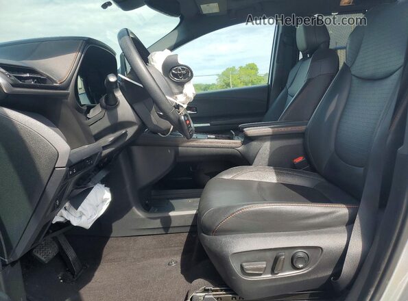 5TDDRKEC8MS059032 2021 TOYOTA SIENNA Gray Widok wnętrza z przodu
