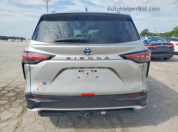 5TDDRKEC8MS059032 2021 TOYOTA SIENNA Gray Widok z tyłu