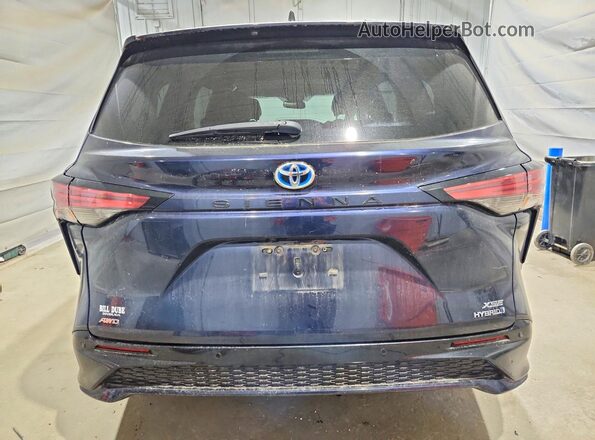 5TDDSKFC1NS040939 2022 TOYOTA SIENNA Синий Вид сзади