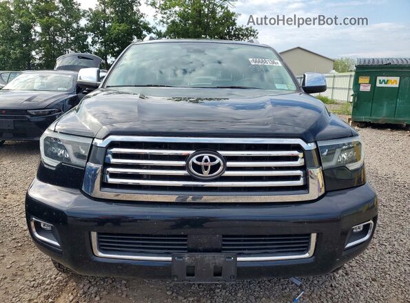 5TDDY5G18LS180187 2020 TOYOTA SEQUOIA Black Front view