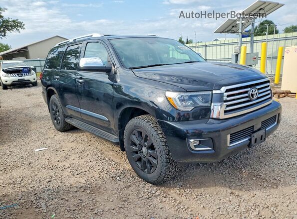 5TDDY5G18LS180187 2020 TOYOTA SEQUOIA Black Front right