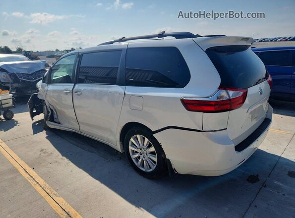 5TDDZ3DC0HS167609 2017 TOYOTA SIENNA White უკანა მარცხენა