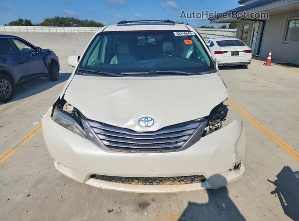 5TDDZ3DC0HS167609 2017 TOYOTA SIENNA White წინა ხედი