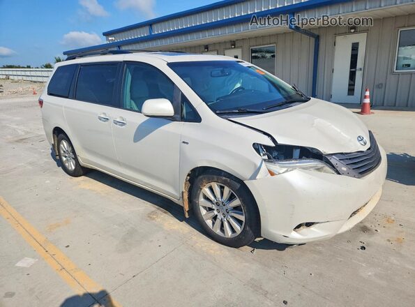 5TDDZ3DC0HS167609 2017 TOYOTA SIENNA White წინა მარჯვენა