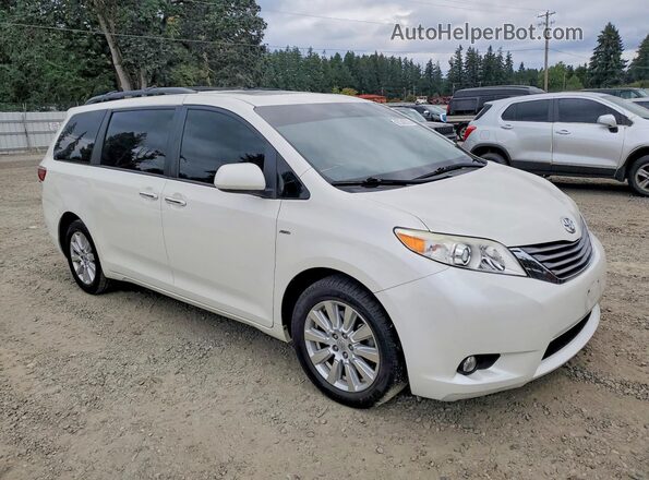 5TDDZ3DC8HS150654 2017 TOYOTA SIENNA White Front right