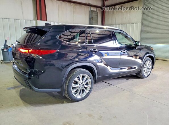 5TDDZRBH1LS037879 2020 TOYOTA HIGHLANDER Black Tył prawy