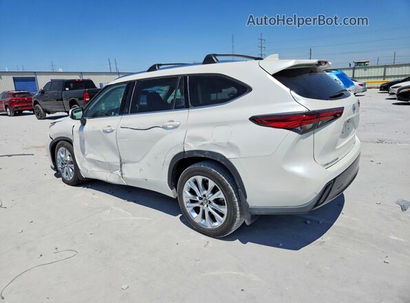 5TDDZRBH5LS004836 2020 TOYOTA HIGHLANDER White Հետևի ձախ