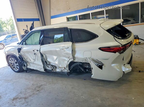 5TDDZRBH8MS064479 2021 TOYOTA HIGHLANDER White Задня ліва чверть