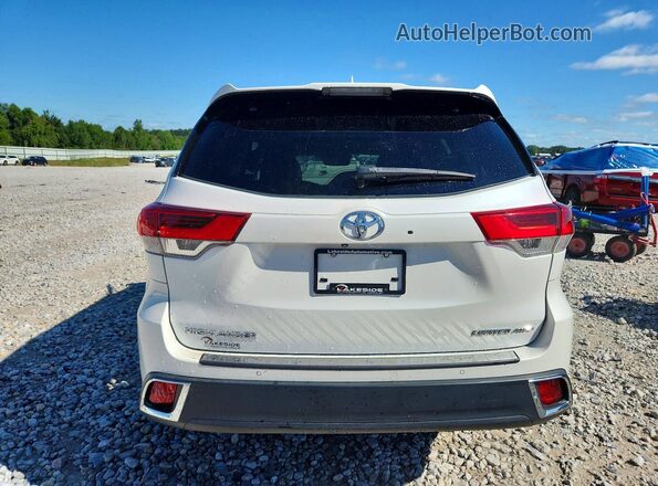 5TDDZRFH1HS394254 2017 TOYOTA HIGHLANDER Белый Вид сзади