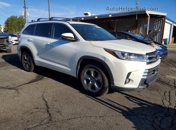 5TDDZRFH2JS803044 2018 TOYOTA HIGHLANDER White Передня права чверть
