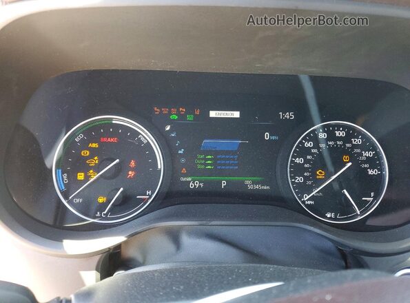 5TDERKEC4NS109768 2022 TOYOTA SIENNA Черный Вид щитка приборов
