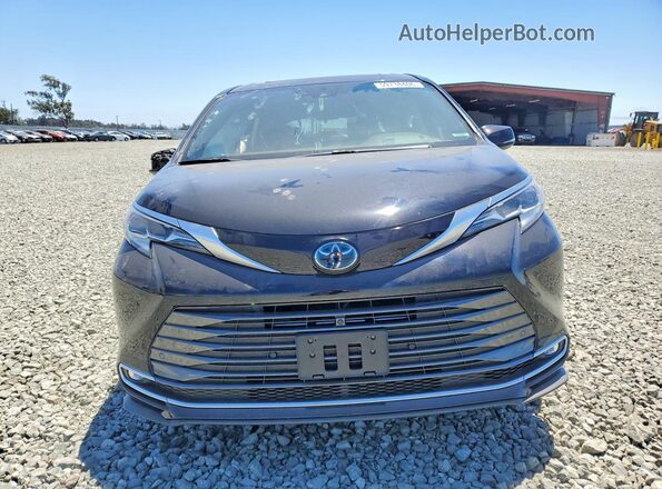 5TDERKEC4NS109768 2022 TOYOTA SIENNA Черный Вид спереди