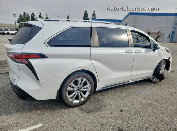 5TDERKEC8PS165571 2023 TOYOTA SIENNA Белый Задняя правая четверть