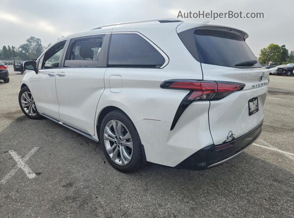 5TDERKEC8PS165571 2023 TOYOTA SIENNA Белый Задняя левая четверть
