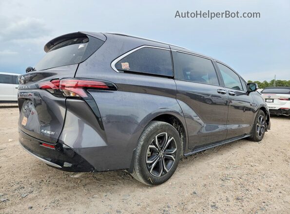 5TDESKFC8SS157708 2025 TOYOTA SIENNA Gray Rear right