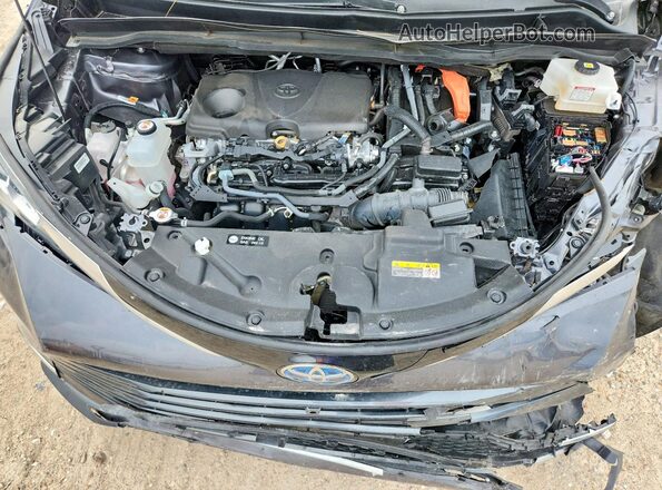 5TDESKFC8SS157708 2025 TOYOTA SIENNA Gray Engine compartment view