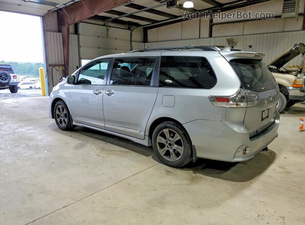 5TDEZ3DC7LS228452 2020 TOYOTA SIENNA Silver Rear left