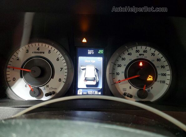 5TDEZ3DC7LS228452 2020 TOYOTA SIENNA Silver Instrument cluster view