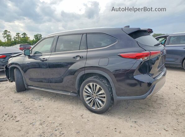5TDFARAH8MS006079 2021 TOYOTA HIGHLANDER Blue უკანა მარცხენა