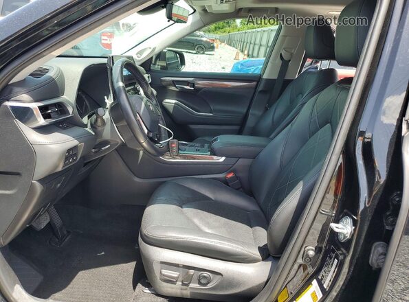 5TDFZRAH5LS002059 2020 TOYOTA HIGHLANDER Black Vista interior delantera