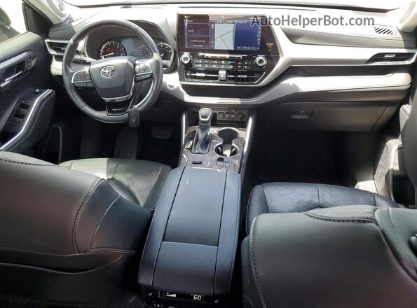 5TDFZRAH5LS002059 2020 TOYOTA HIGHLANDER Black Vista del salpicadero