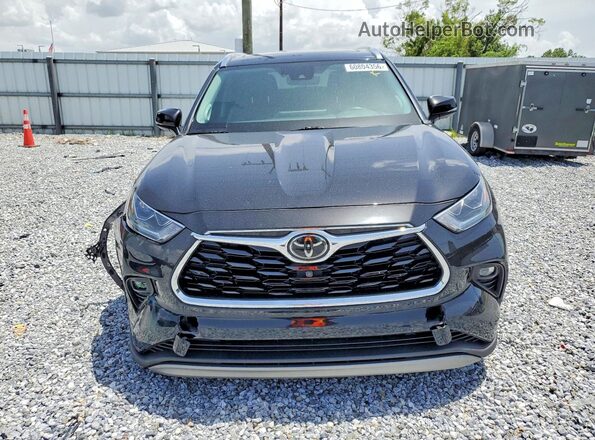5TDFZRAH5LS002059 2020 TOYOTA HIGHLANDER Black Vista frontal