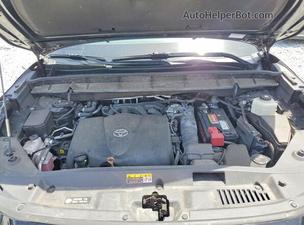 5TDFZRAH5LS002059 2020 TOYOTA HIGHLANDER Black Vista del compartimento del motor