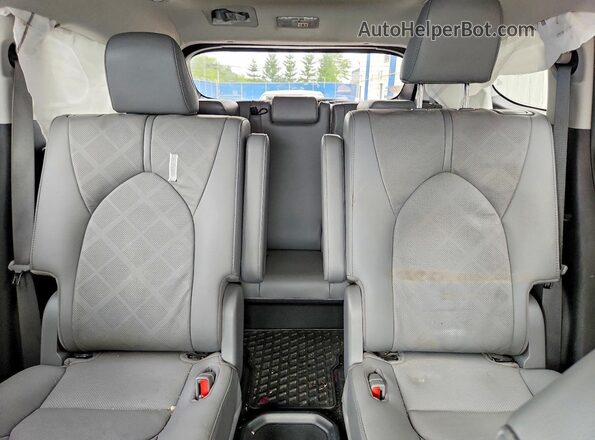 5TDFZRBH2MS129156 2021 TOYOTA HIGHLANDER White Vista de los asientos traseros